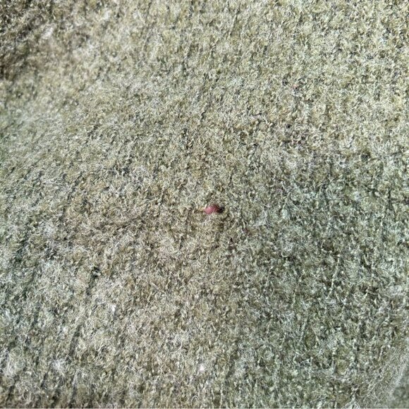 Cabelas Mens Pullover Sweater Size XL Green Knit Shawl Collar Wool Blend - Picture 13 of 13